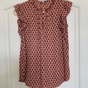 Loft sleeveless blouse. Size medium. Perfect condition